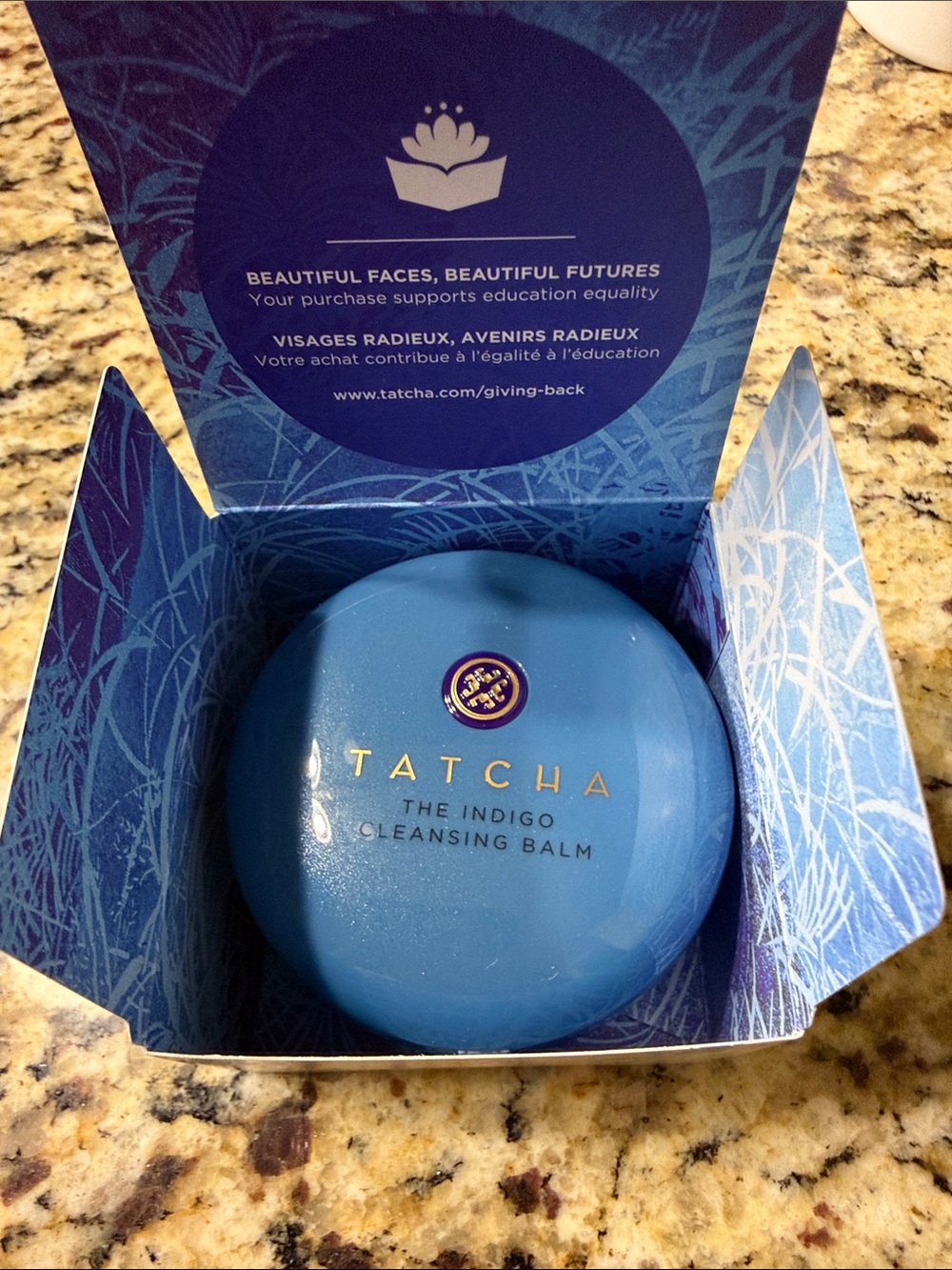 Tatcha indigo cleansing balm